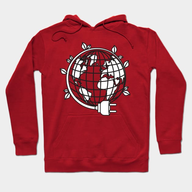 Globe Hoodie by busines_night